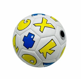Ballon de football de dessin animé en plein air